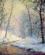 Palmer, Walter Launt The Early Snow USA oil painting artist